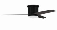 Craftmade - CLE52FB3 - 52"Ceiling Fan - Cole 52 Indoor/Outdoor - Flat Black