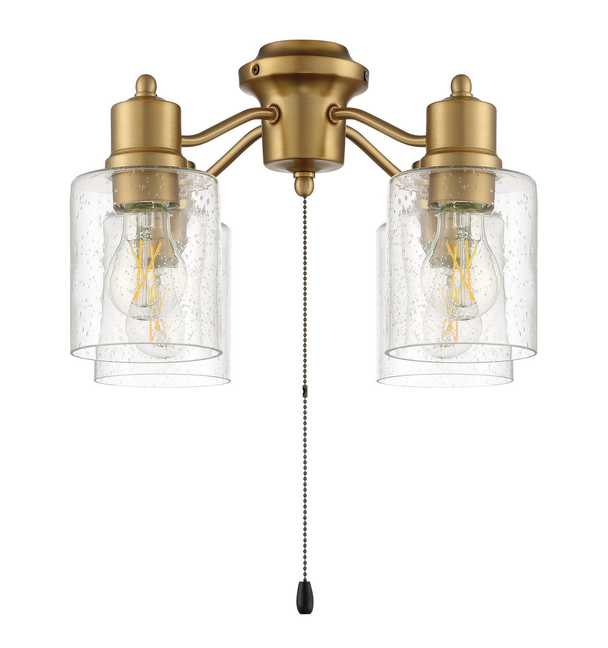 Craftmade - LK403107-SB-LED - LED Fan Light Kit - Light Kit-Armed - Satin Brass