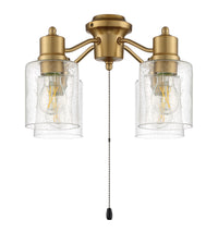 Craftmade - LK403107-SB-LED - LED Fan Light Kit - Light Kit-Armed - Satin Brass