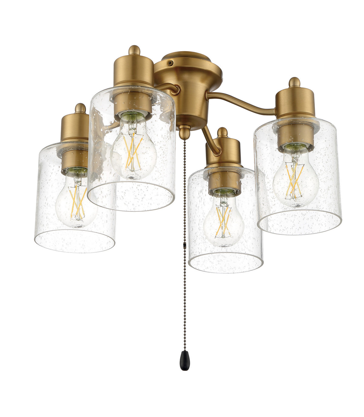 Craftmade - LK403107-SB-LED - LED Fan Light Kit - Light Kit-Armed - Satin Brass