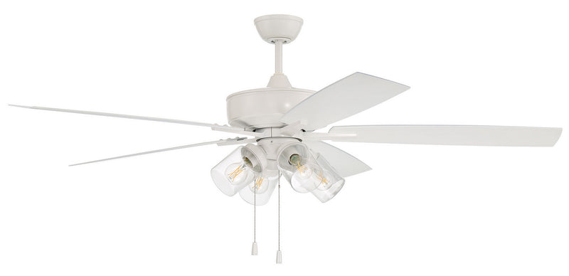 Craftmade - OS104W5 - 60"Outdoor Ceiling Fan - Outdoor Super Pro 104 - White