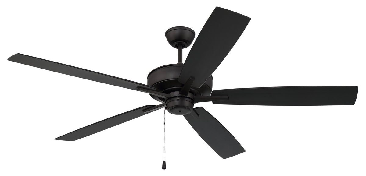 Craftmade - OS60FB5 - 60" Ceiling Fan - Outdoor Super Pro 60 - Flat Black