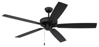 Craftmade - OS60FB5 - 60" Ceiling Fan - Outdoor Super Pro 60 - Flat Black
