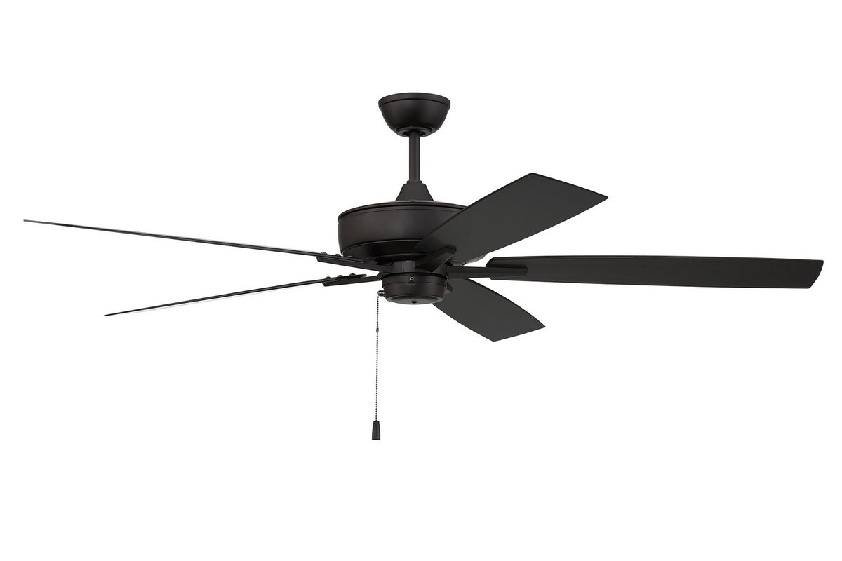 Craftmade - OS60FB5 - 60" Ceiling Fan - Outdoor Super Pro 60 - Flat Black