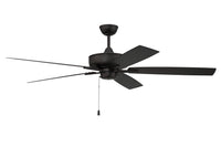 Craftmade - OS60FB5 - 60" Ceiling Fan - Outdoor Super Pro 60 - Flat Black