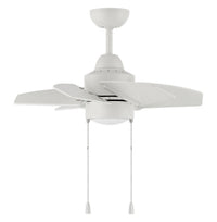 Craftmade - PPT24W6 - 24" Ceiling Fan - Propel II Indoor/Outdoor - White