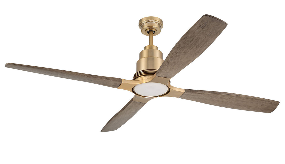 Craftmade - RIC60SB4 - 60" Ceiling Fan - Ricasso - Satin Brass