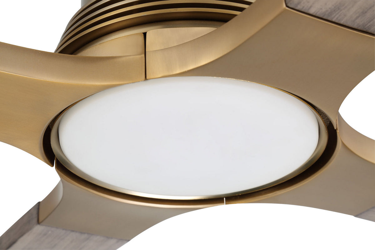 Craftmade - RIC60SB4 - 60" Ceiling Fan - Ricasso - Satin Brass