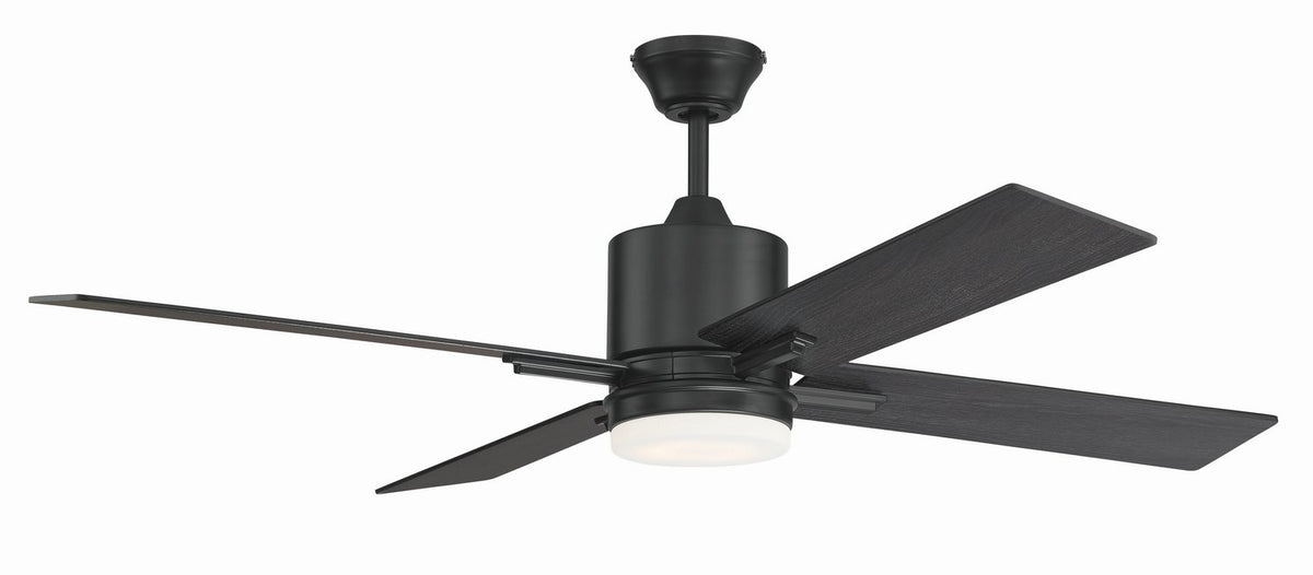 Craftmade - TEA52FB4 - 52" Ceiling Fan - Teana - Flat Black