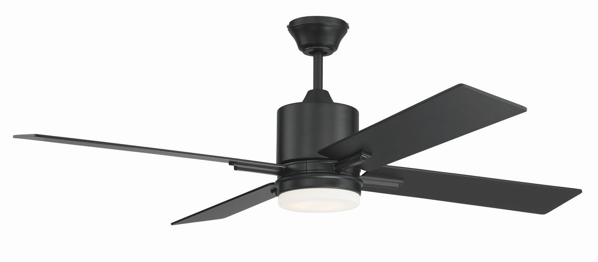 Craftmade - TEA52FB4 - 52" Ceiling Fan - Teana - Flat Black