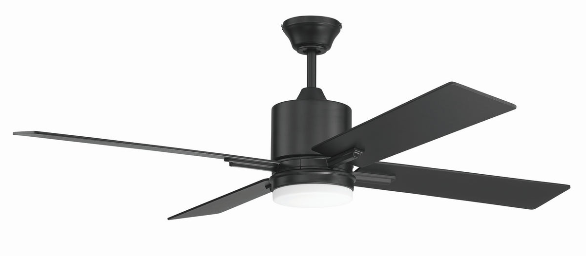Craftmade - TEA52FB4 - 52" Ceiling Fan - Teana - Flat Black