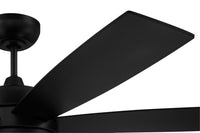 Craftmade - TRV52FB6-NWF - 52" Ceiling Fan - Trevor 52" In/Outdoor Fan with no Wifi - Flat Black