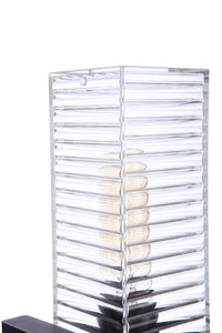 Craftmade Two Light Outdoor Wall Mount from the Ridge collection in Midnight finish