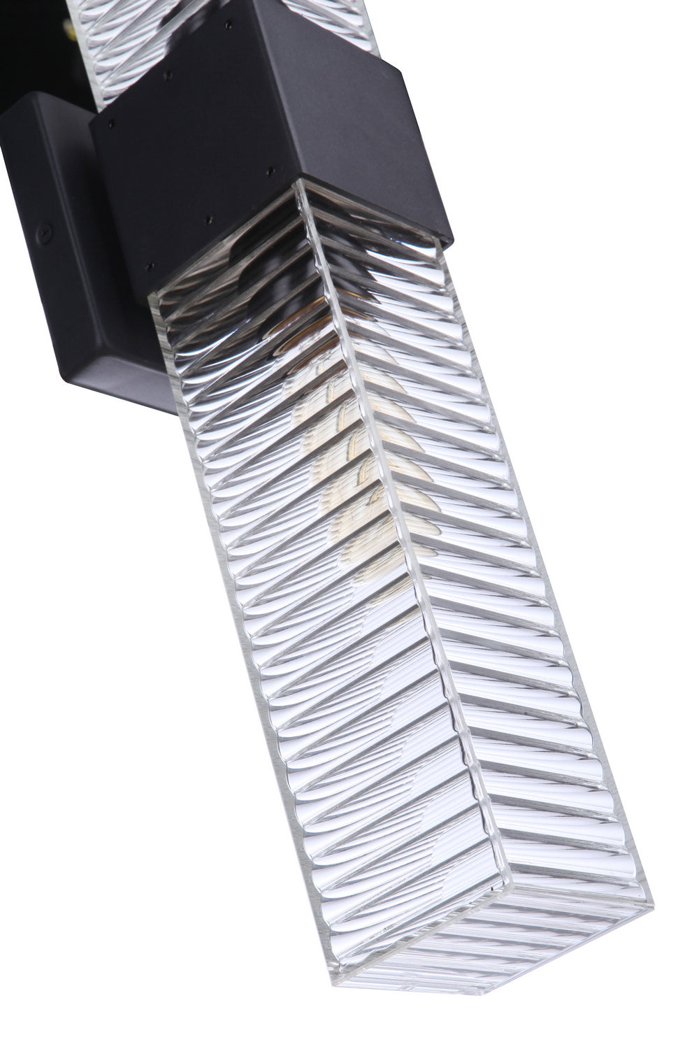 Craftmade Two Light Outdoor Wall Mount from the Ridge collection in Midnight finish