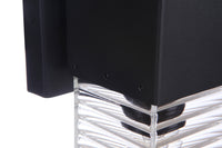 Craftmade Two Light Outdoor Wall Mount from the Ridge collection in Midnight finish