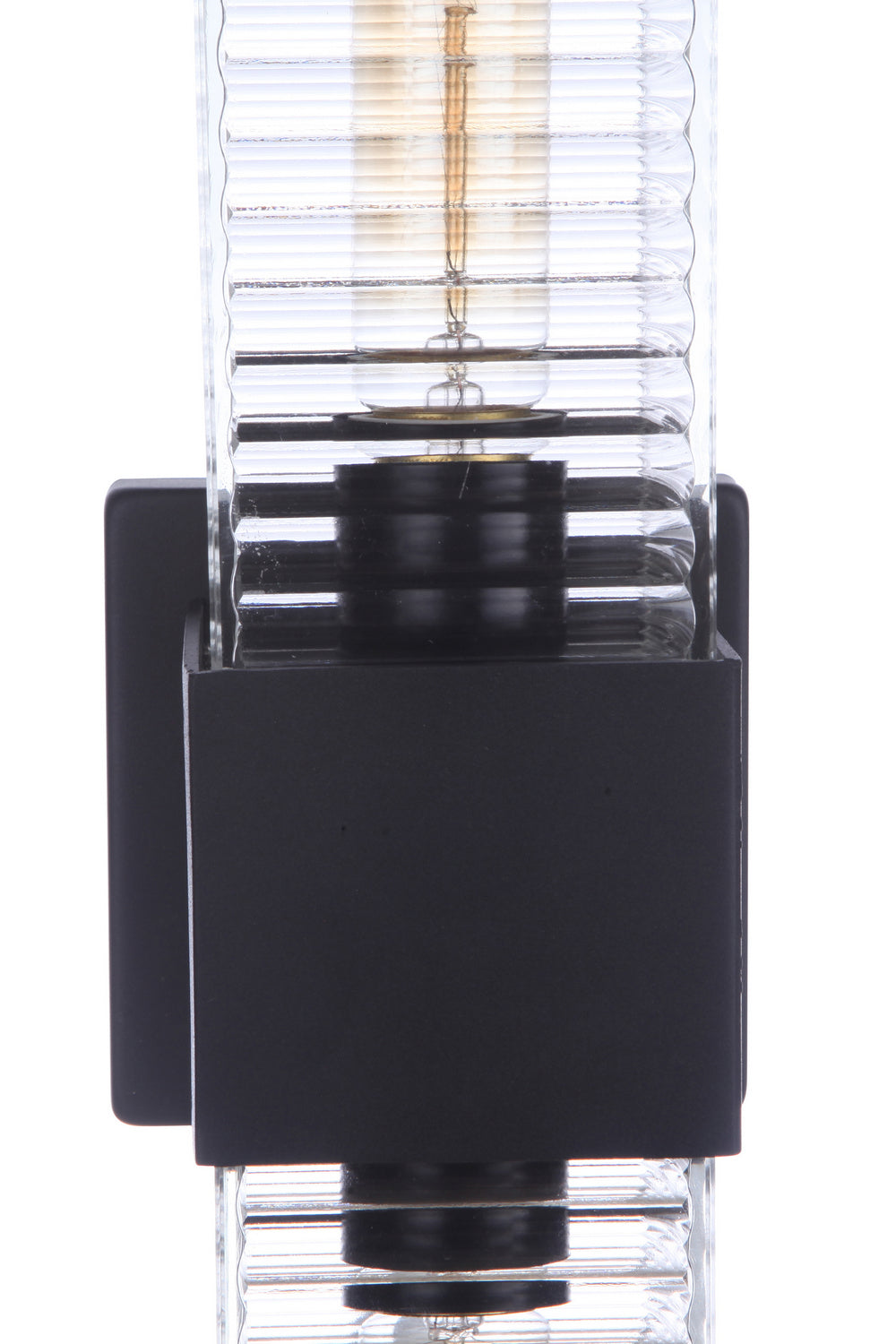 Craftmade Two Light Outdoor Wall Mount from the Ridge collection in Midnight finish