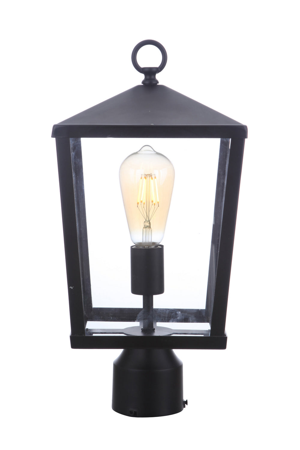 Craftmade - ZA4615-MN - One Light Outdoor Post Mount - Olsen - Midnight
