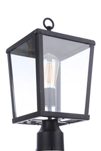 Craftmade - ZA4615-MN - One Light Outdoor Post Mount - Olsen - Midnight