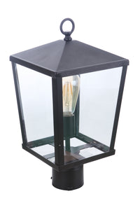Craftmade - ZA4615-MN - One Light Outdoor Post Mount - Olsen - Midnight