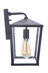 Craftmade Three Light Outdoor Wall Mount from the Olsen collection in Midnight finish