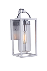Craftmade One Light Outdoor Wall Mount from the Neo collection in Satin Aluminum finish
