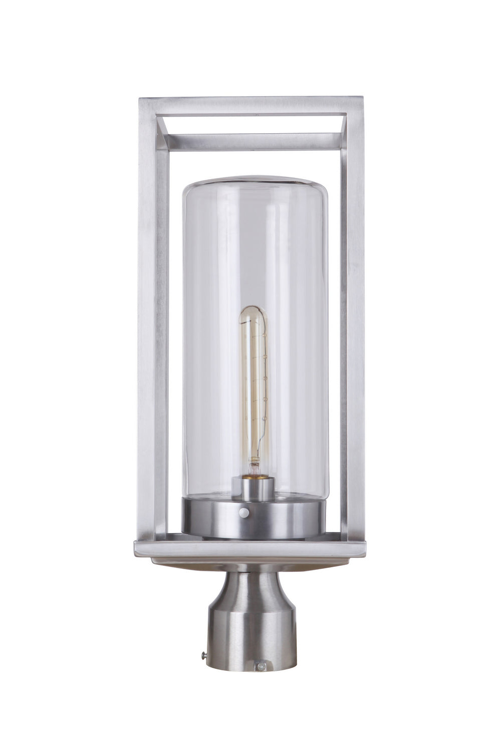 Craftmade - ZA4825-SA - One Light Outdoor Post Mount - Neo - Satin Aluminum