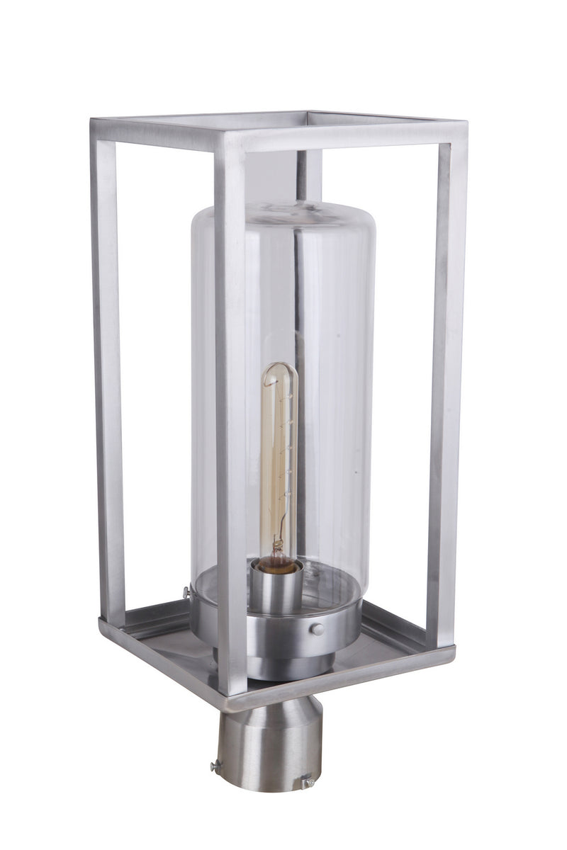Craftmade - ZA4825-SA - One Light Outdoor Post Mount - Neo - Satin Aluminum