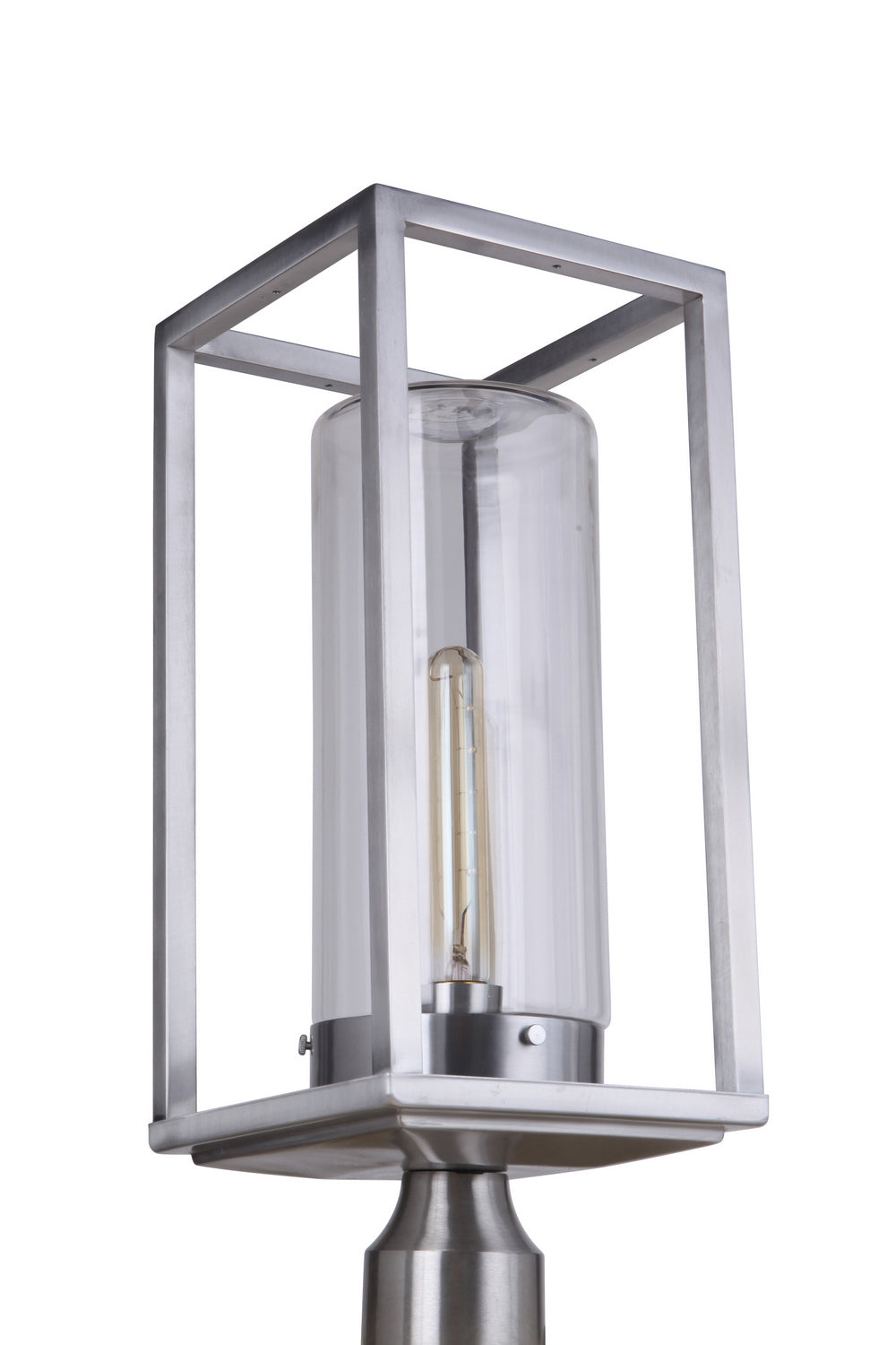 Craftmade - ZA4825-SA - One Light Outdoor Post Mount - Neo - Satin Aluminum