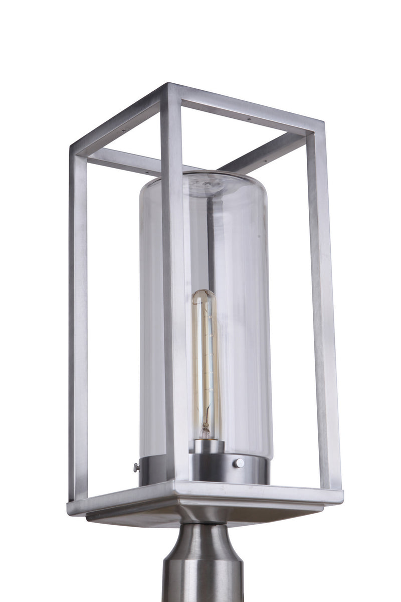 Craftmade - ZA4825-SA - One Light Outdoor Post Mount - Neo - Satin Aluminum