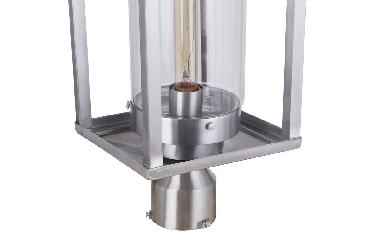 Craftmade - ZA4825-SA - One Light Outdoor Post Mount - Neo - Satin Aluminum