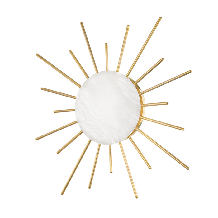 Corbett Lighting LED Wall Sconce from the Havana collection in Vintage Brass finish