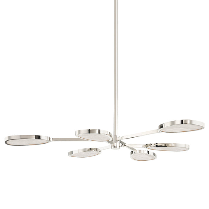 Corbett Lighting LED Chandelier from the Patras collection in Burnished Nickel finish