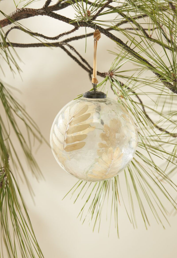 Design Shop Clear Greensleeves Ornament Large, 5.5" X 5.5", Set of 2.