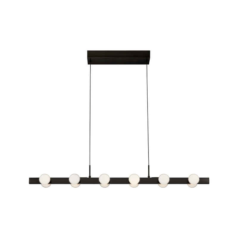 Kuzco Lighting - LP63436-BK - LED Pendant - Rezz - Black