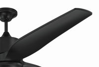 Craftmade - MOB60FB3 - 60" Ceiling Fan - Mobi Indoor/Outdoor - Flat Black