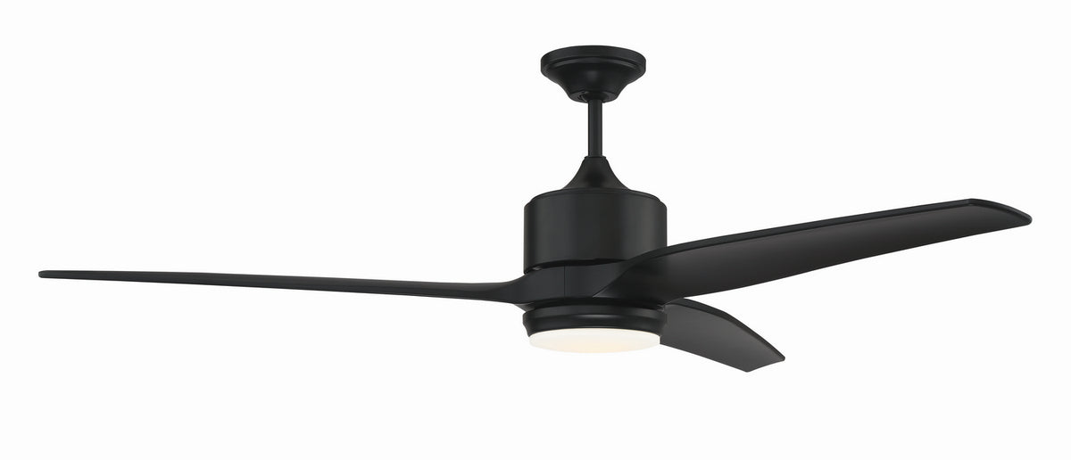 Craftmade - MOB60FB3 - 60" Ceiling Fan - Mobi Indoor/Outdoor - Flat Black