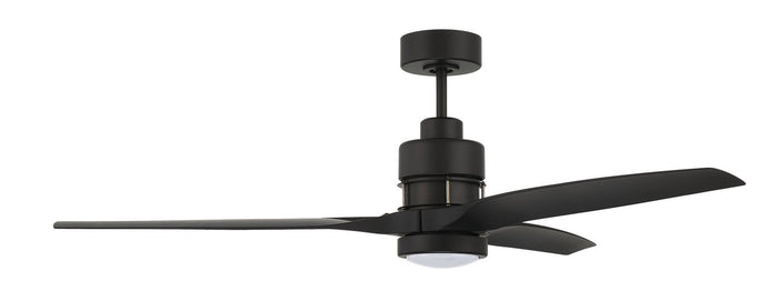 Craftmade 60"Ceiling Fan from the Sonnet WiFi 60 collection in Flat Black finish