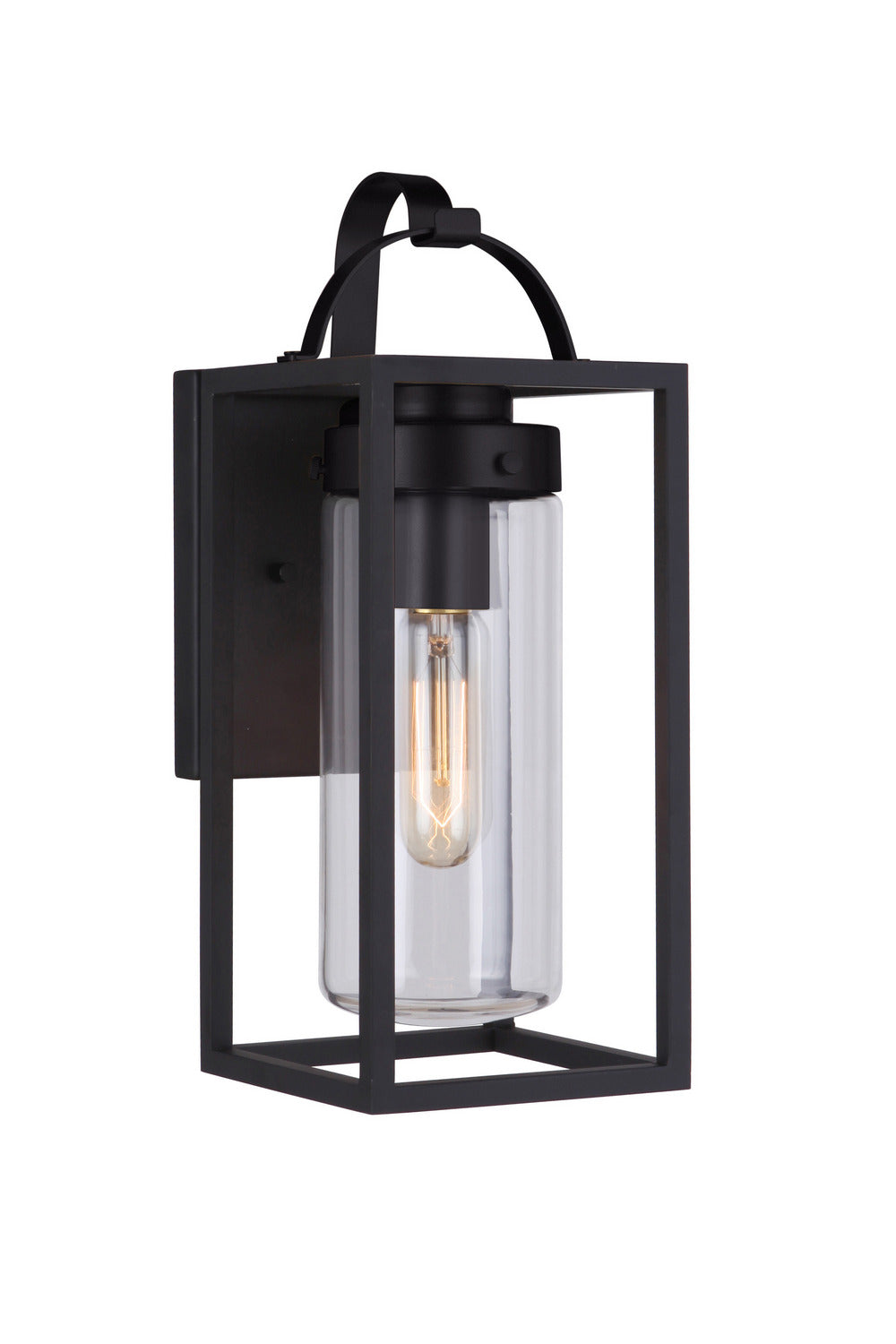 Craftmade - ZA4804-MN - One Light Outdoor Wall Lantern - Neo - Midnight
