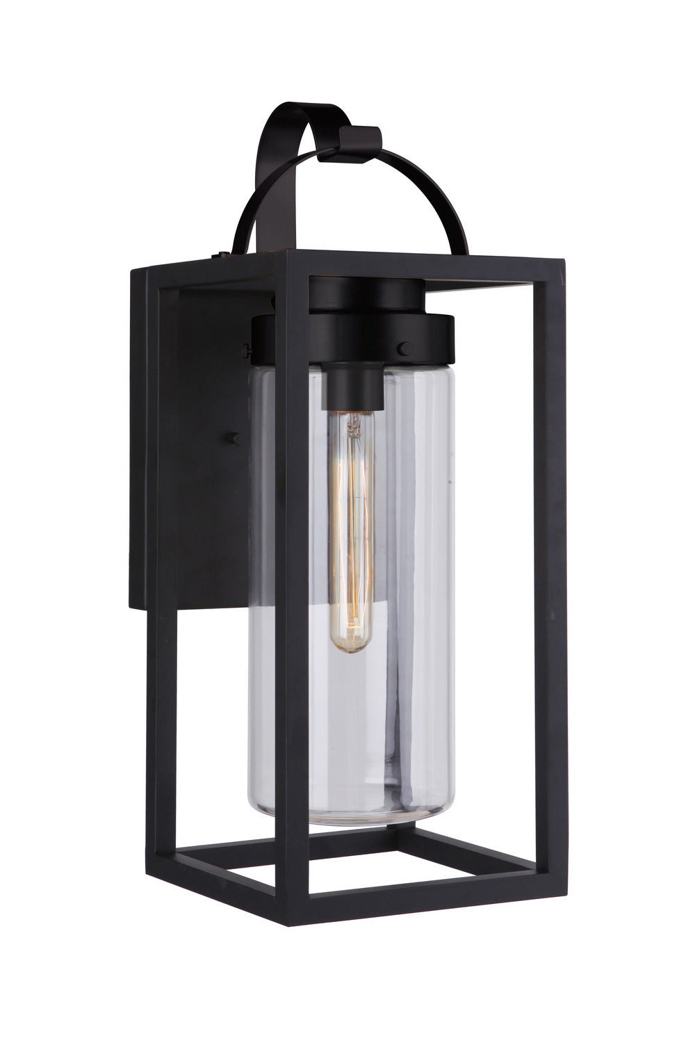 Craftmade - ZA4814-MN - One Light Outdoor Wall Lantern - Neo - Midnight