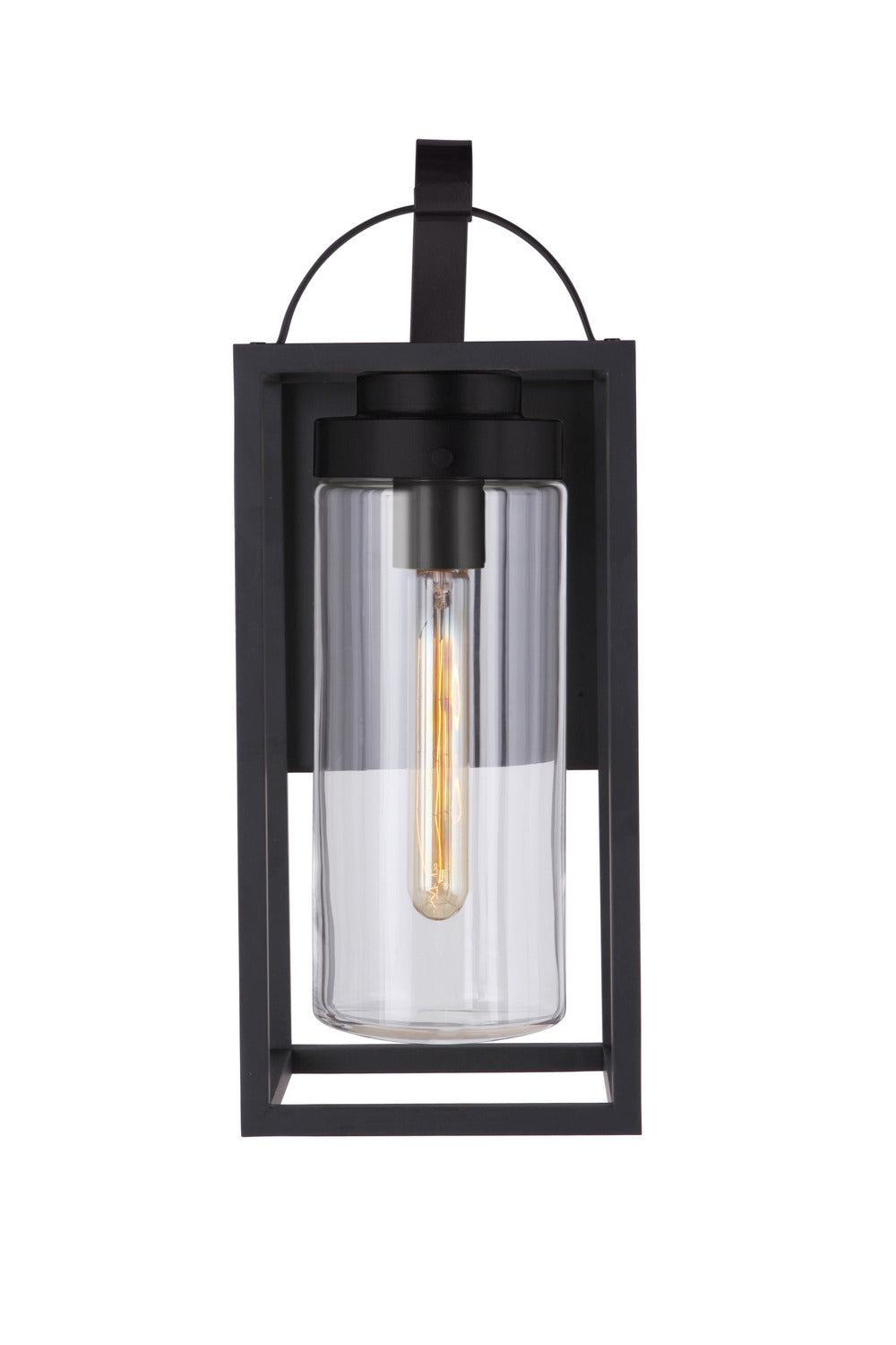 Craftmade - ZA4814-MN - One Light Outdoor Wall Lantern - Neo - Midnight