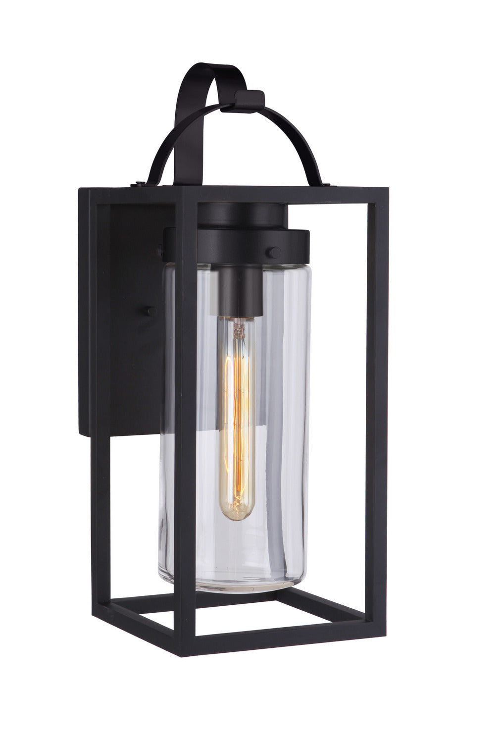 Craftmade - ZA4824-MN - One Light Outdoor Wall Lantern - Neo - Midnight