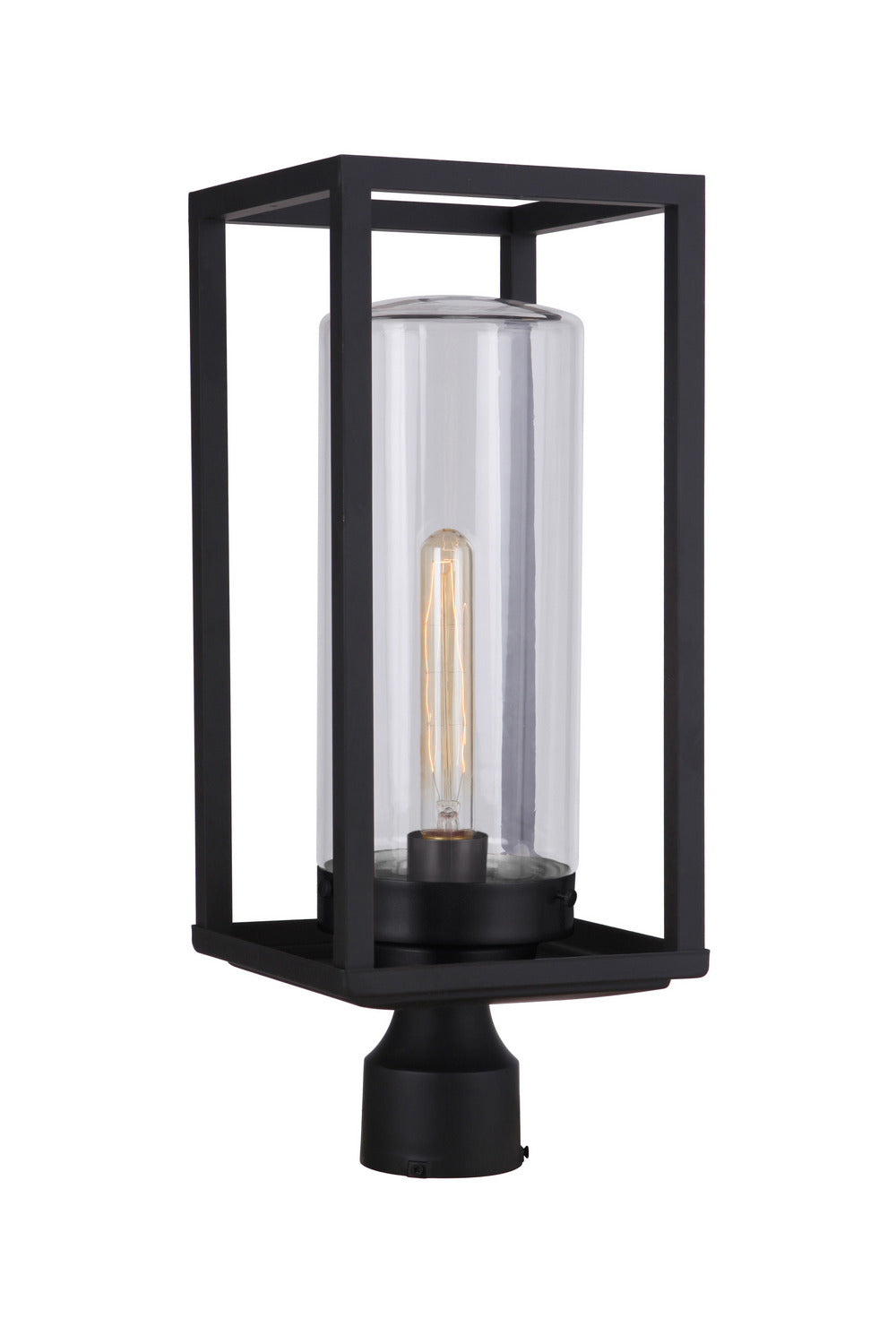 Craftmade - ZA4825-MN - One Light Post Mount - Neo - Midnight