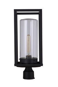 Craftmade - ZA4825-MN - One Light Post Mount - Neo - Midnight