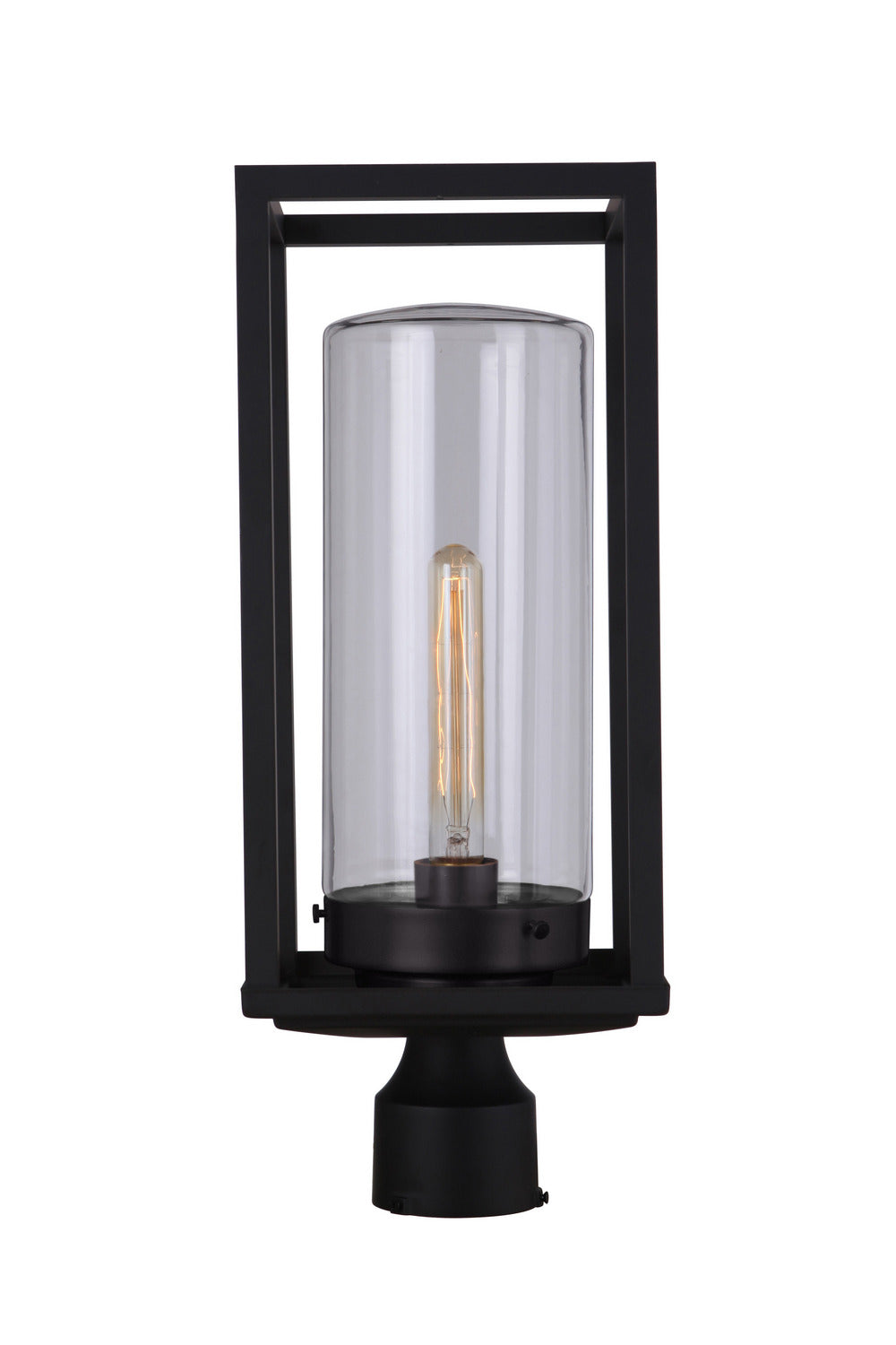 Craftmade - ZA4825-MN - One Light Post Mount - Neo - Midnight