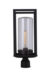 Craftmade - ZA4825-MN - One Light Post Mount - Neo - Midnight