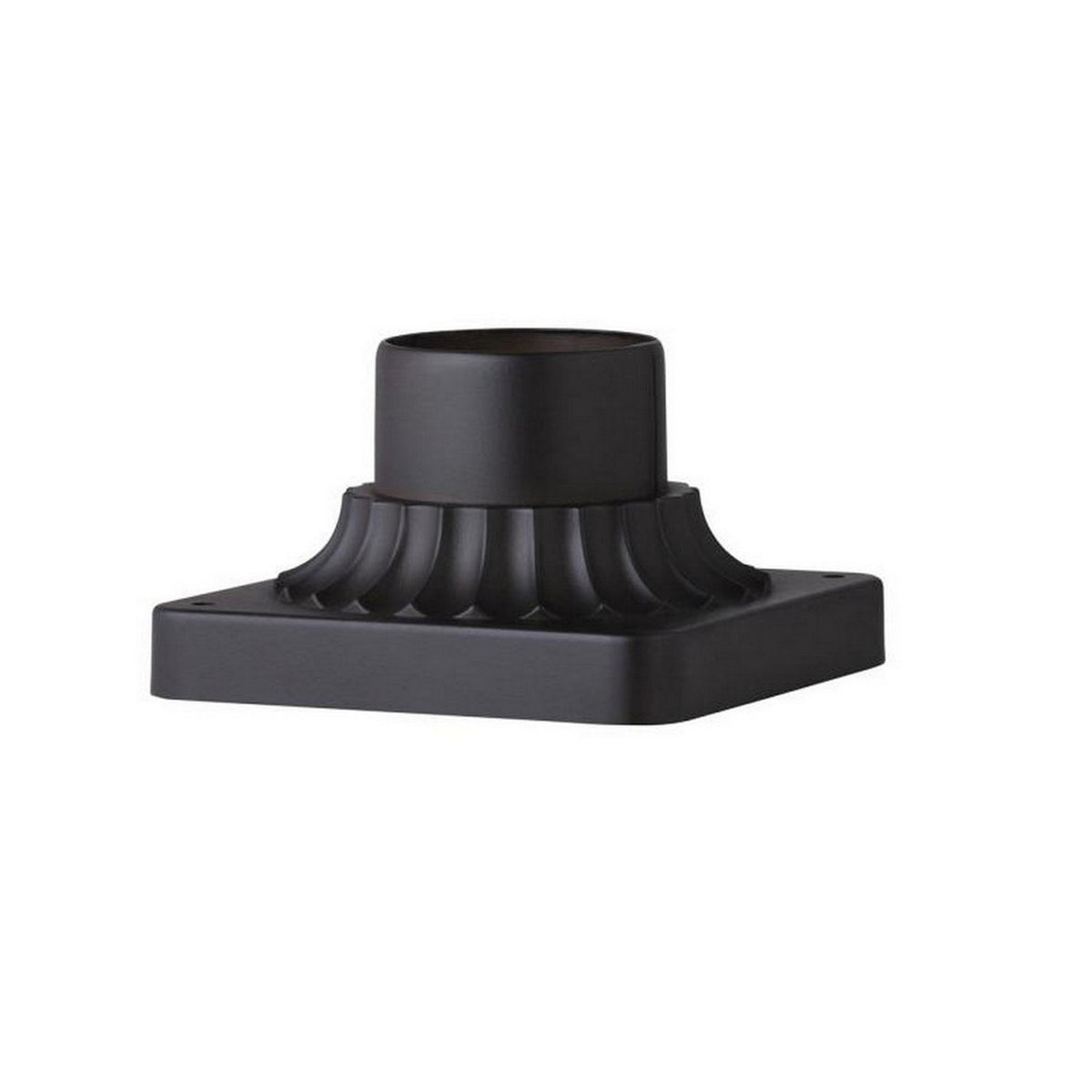 CWI Lighting - 0412B - Pier Mount Base - Granville - Black