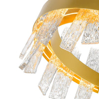 CWI Lighting - 1246P24-602-A - LED Chandelier - Guadiana - Satin Gold