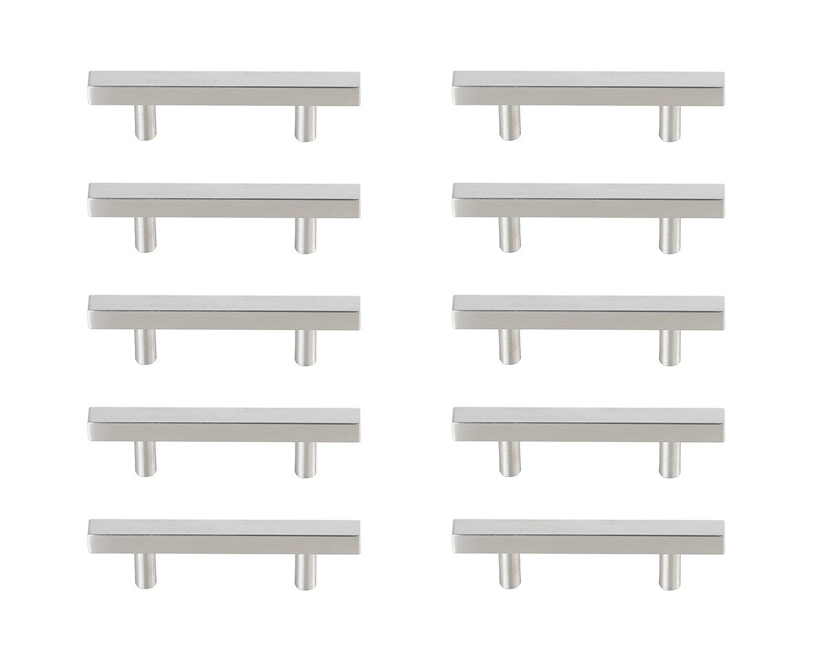 Elegant Lighting - PL402-3-NK-10PK - Bar Pull Multipack (set of 10) - Dior - Brushed Nickel