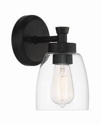 Craftmade - 12705FB1 - One Light Wall Sconce - Henning - Flat Black