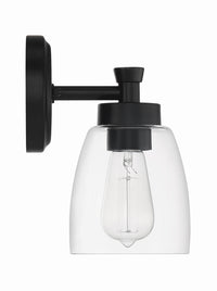 Craftmade - 12705FB1 - One Light Wall Sconce - Henning - Flat Black